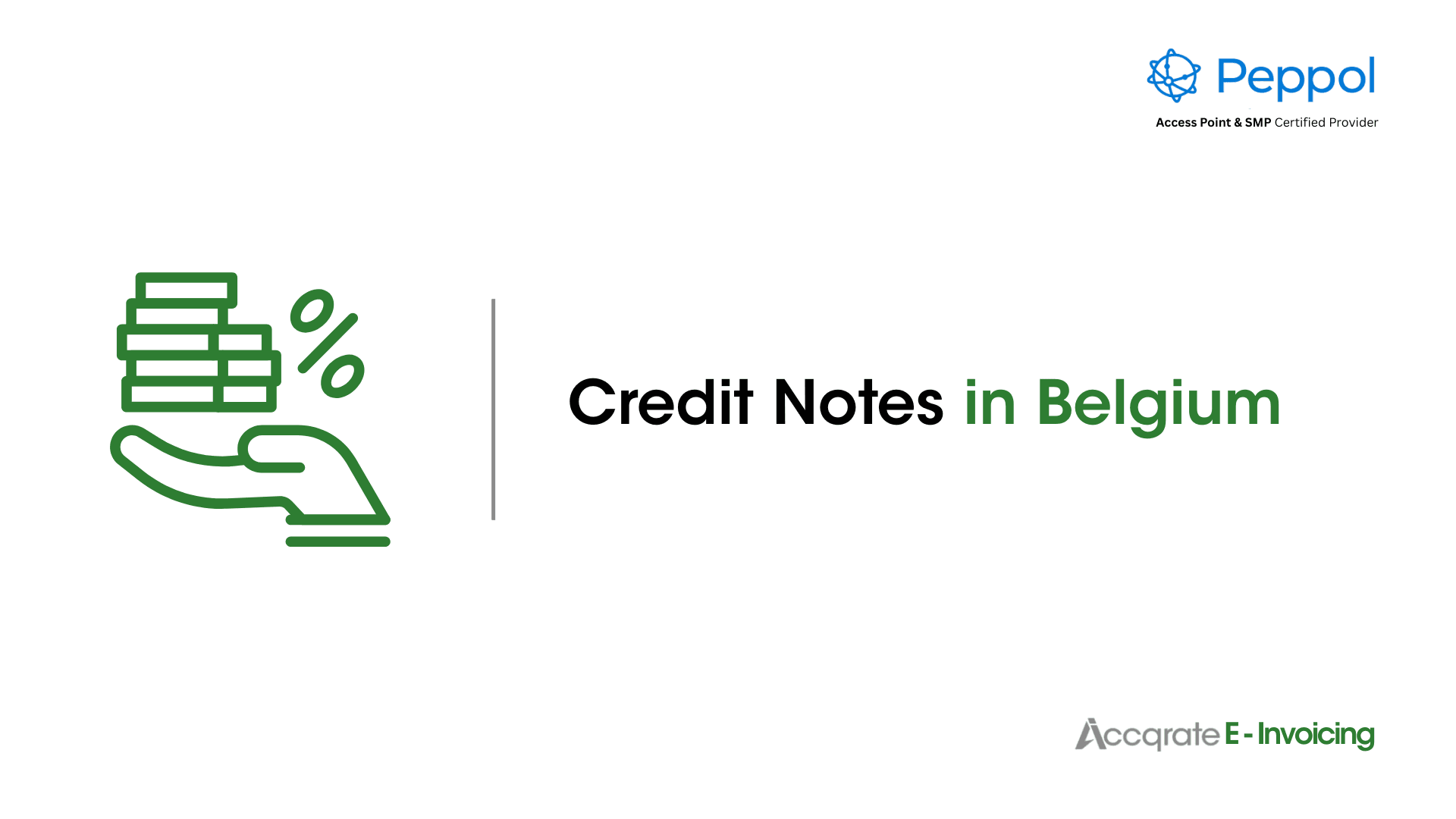 Credit Notes in Belgium: Meaning, Purpose, Rules and How to Issue Them Correctly