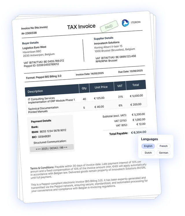 Invoice Multiple