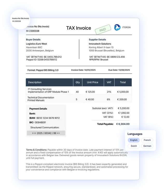 Invoice Standalone