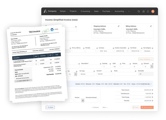 Invoice Example