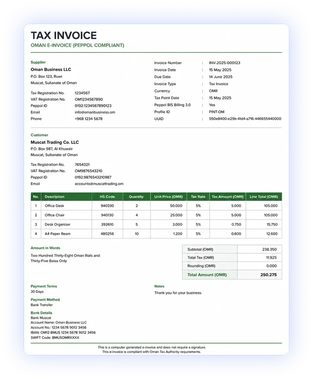 Invoice Standalone