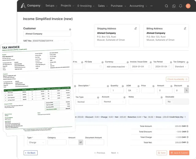 Invoice Example