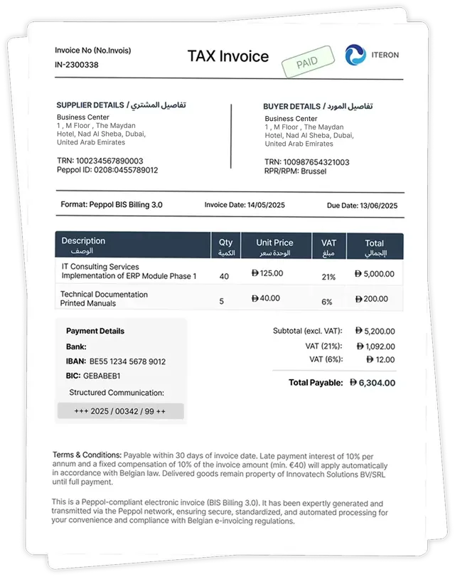 Invoice Multiple