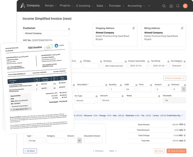 E-Invoicing Dashboard